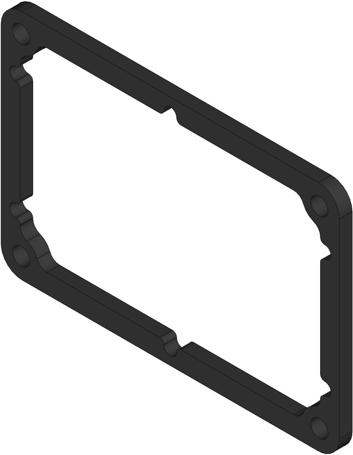 Hammond Manufacturing-1550PEGASKET null Gasket Kit, Eva Foam