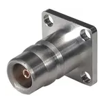 Conn QN 0Hz to 11GHz 50Ohm Solder Cup ST Panel Mount F Gold Over Nickel Phosphorus Single