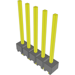 Conn Unshrouded Header HDR 5 POS 2.54mm Solder ST Top Entry Thru-Hole Bulk