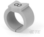 TE Connectivity-1-1768040-9 配线标志 Cable Markers Pre-Marked Snap On
