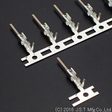 JST Manufacturing-SXM-001T-P0.6 Steckverbinder, Kontakt Contact PIN Crimp ST Cable Mount 22-28AWG Reel