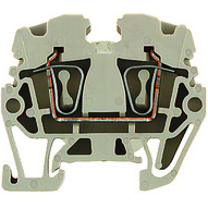 Weidmuller-1720920000 Blocs de raccordement de terminaux Conn Feed-Through Terminal Block 2 POS Tension Clamp ST T DIN Rail 20A
