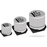 Cap Aluminum Lytic 47uF 80V 20% (10 X 10.2mm) SMD 1 Ohm 0.2A 7000h 105°C T/R Automotive AEC-Q200