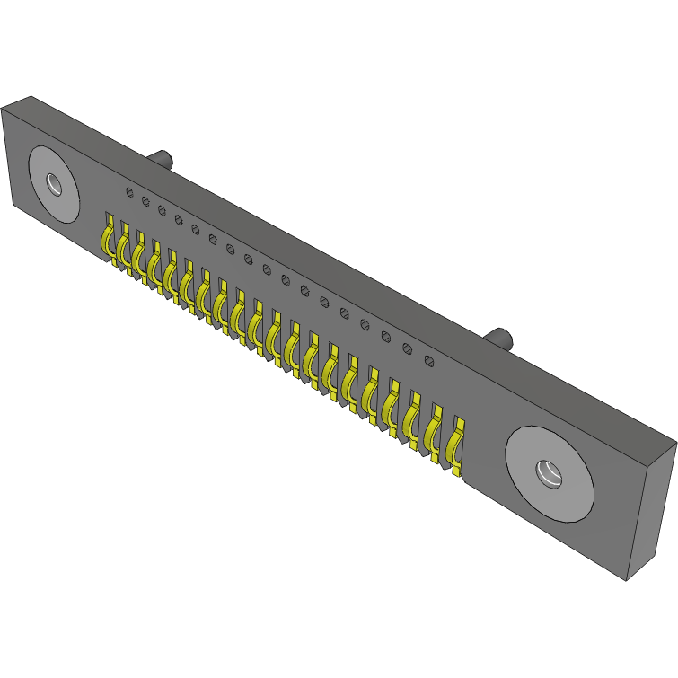Samtec-SEI-120-02-GF-S-E-AB 连接器插头及 PCB 插座 Conn One Piece Interface HDR 20 POS 1mm Solder ST SMD Tube
