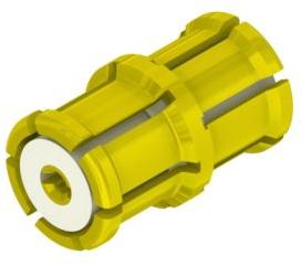 ITT Corporation-MMSP-2504 RF-Steckverbinder Conn MMSP Adapter ST F/F Gold