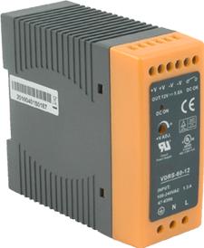 CUI Inc-VDRS-60-24 AC to DC Power Supplies AC/DC Power Supply Single-OUT 24V 2.5A 60W