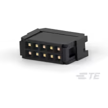 TE Connectivity-1658620-1 Connector Headers and PCB Receptacles Conn IDC Connector F 10 POS 2.54mm Solder RA Side Entry Cable Mount Tube