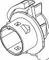 Aptiv-15354859 Connector Discrete Wire Housing 2 Way Natural Lamp Socket Wedge Sealed Female Connector