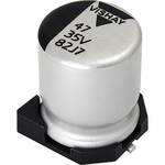 Cap Aluminum Polymer Hybrid 150uF 35VDC 20%( 8 X 10.5mm) SMD 0.027 Ohm 2.3A 10000h 105°C T/R