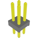 Conn Unshrouded Header HDR 4 POS 2mm Solder ST Top Entry Thru-Hole Bulk