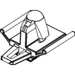 HellermannTyton-13883567 Steckverbinderzubehör Connector Accessories Mounting Kit Nylon