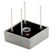 Rectron-MB152W Bridge Rectifiers Rectifier Bridge Diode Single 200V 15A 4-Pin Case MB-15W