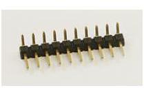 Amphenol Communications Solutions-10129379-907003BLF Piastre connettori e prese PCB Unshrouded Header, Single Row, Right-Angle, Through Hole, 7 Positions, 2.54mm Pitch, 8.08mm (0.318inch) Mating, 3.05mm (0.12inch) Tail
