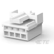 TE Connectivity-1971030-4 Gaine de câblage de raccordement discret 4POS Plug Housing Connector, Straight