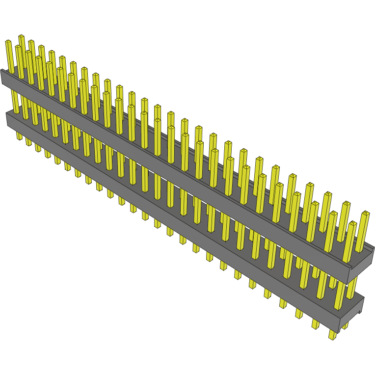 Samtec-DW-26-09-G-D-415 Steckverbinderleisten und Leiterplattenbuchsen Conn Board Stacker HDR 52 POS 2.54mm Solder ST Top Entry Thru-Hole Bulk