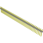 Conn Unshrouded Header HDR 40 POS 2.54mm Solder ST Top Entry Thru-Hole Bulk