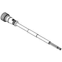 Molex-W04006E03M100 null Ultra-Lock M12 Single-Ended Cordset, 4 Poles, Male