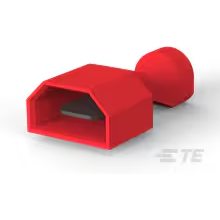 TE Connectivity-2-521192-2 Steckverbinderanschlüsse Quick Disconnect Terminal 18-22AWG Brass Red M 23.74mm Tin Carton/Loose