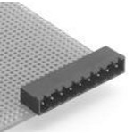 Conn Shrouded Header (4 Sides) HDR 6 POS 5mm Solder RA Side Entry Thru-Hole