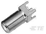 TE Connectivity-5887046-1 射频连接器 Conn Type F 0Hz to 1GHz 75Ohm Solder ST Thru-Hole RCP Tin Over Nickel Box
