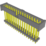 Conn Elevated Shrouded Header HDR 34 POS 2mm Solder ST Thru-Hole Bulk