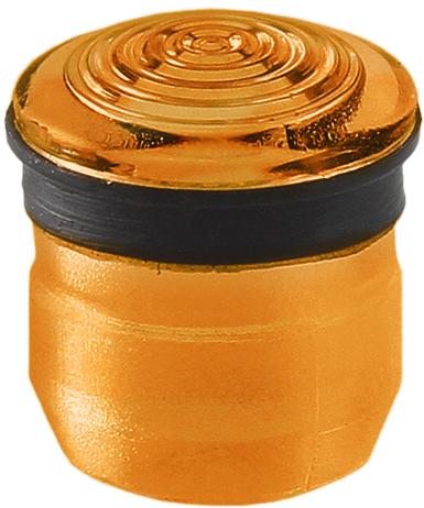 Visual Communications-CMS_322_ATP Lentilles optiques Round Optical Lens Amber Polycarbonate