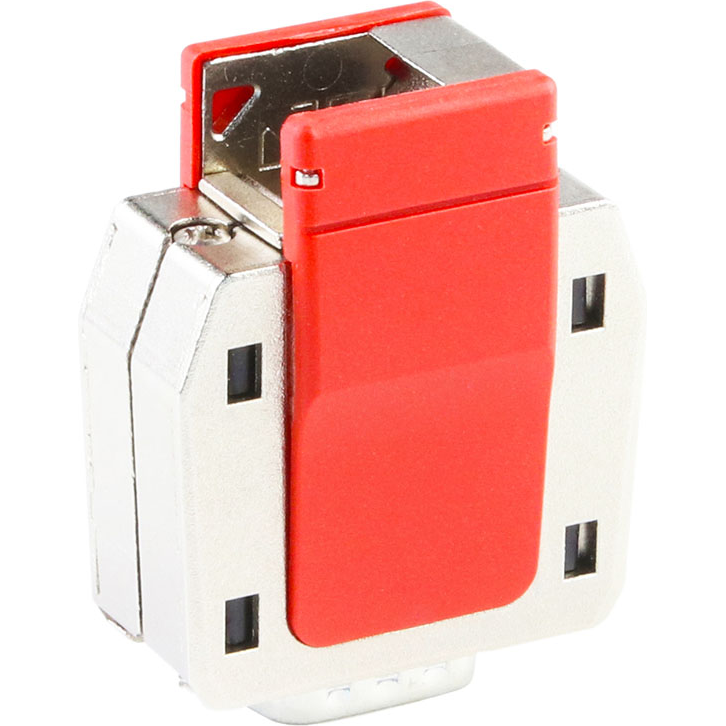 Molex-2130321012 Adaptateurs pour manchons thermorétractables Backshell 45°/180° 1 Shell Size Zinc Die Cast