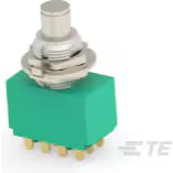 TE Connectivity-5-1437567-7 Druckknopfschalter 5-1437567-7 TE Connectivity Switch Push Button ON OFF 4PDT Round Plunger 6A 250VAC Wire Lug Panel Mount Bulk - Arrow.com