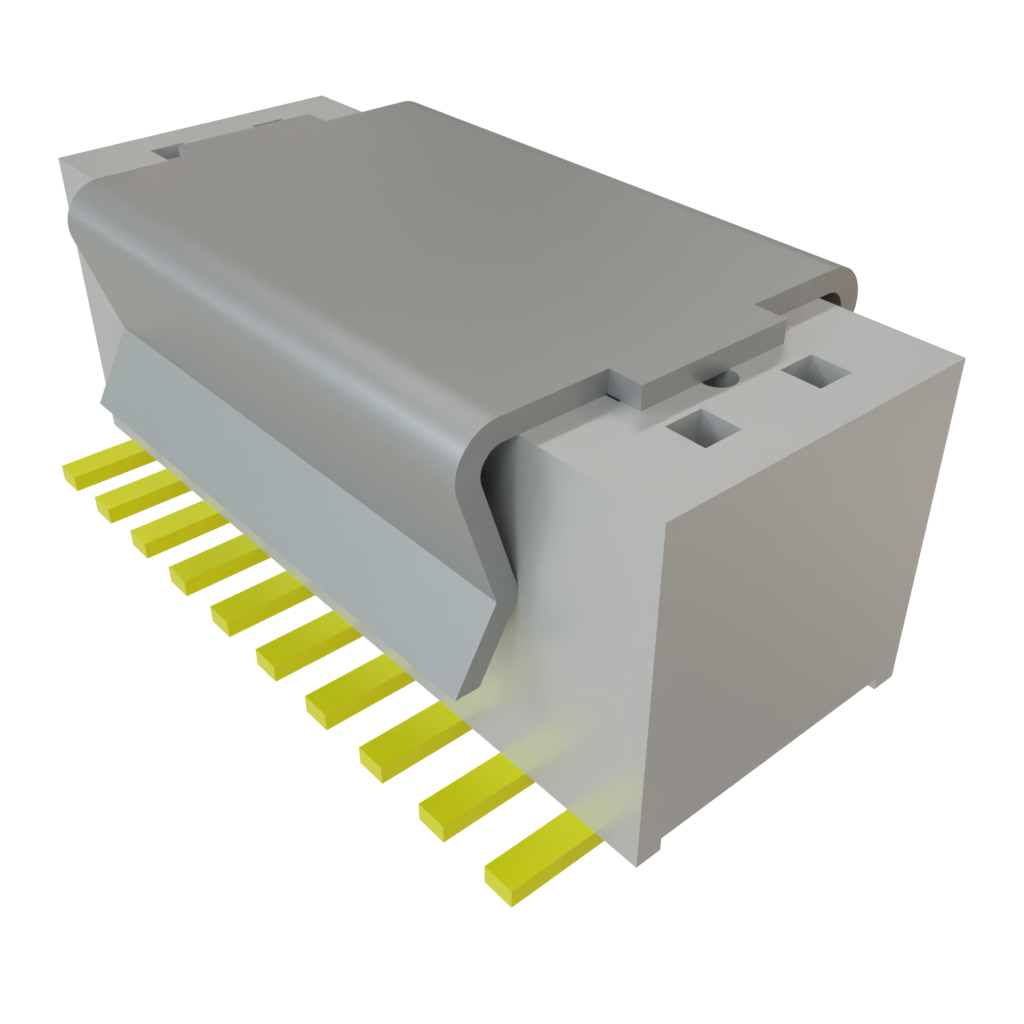 Samtec-CLE-110-01-G-DV-P-TR Piastre connettori e prese PCB Conn Socket Strip SKT 20 POS 0.8mm Solder ST Top Entry SMD T/R