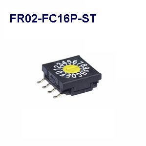 NKK Switches-FR02-FC16P-ST Switch DIP Switch DIP N.O./N.C. SP16T 16 Flush Screwdriver 0.1A 5VDC Gull Wing 10000Cycles SMD Stick Tube