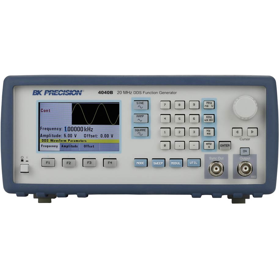B&K Precision-4040B Signal Generators 20 MHz DDS Sweep Function Generator