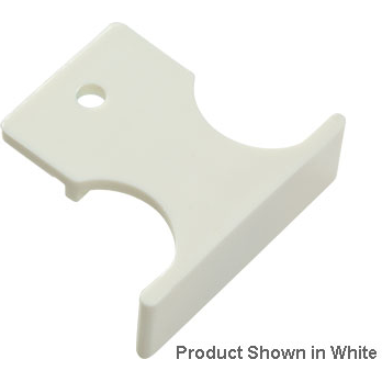 Bivar-CP-00 BK null PCB Handle, 1.25 in. Offset, Single Mounting Hole, Nylon, Black