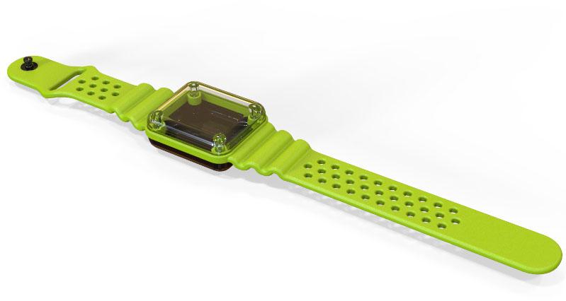 Serpac Electronic Enclosures-BW24A-CLBK-AS-NG Kästen, Gehäuse und Gestelle Black Polycarbonate Wrist Enclosure with Neon Green Band	 <h4><strong>CALIFORNIA&nbsp;PROPOSITION</strong> ⚠️<strong>65&nbsp;WARNING</strong>⚠️</h4>
