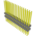 Conn Board Stacker HDR 34 POS 2.54mm Solder ST Top Entry Thru-Hole Bulk
