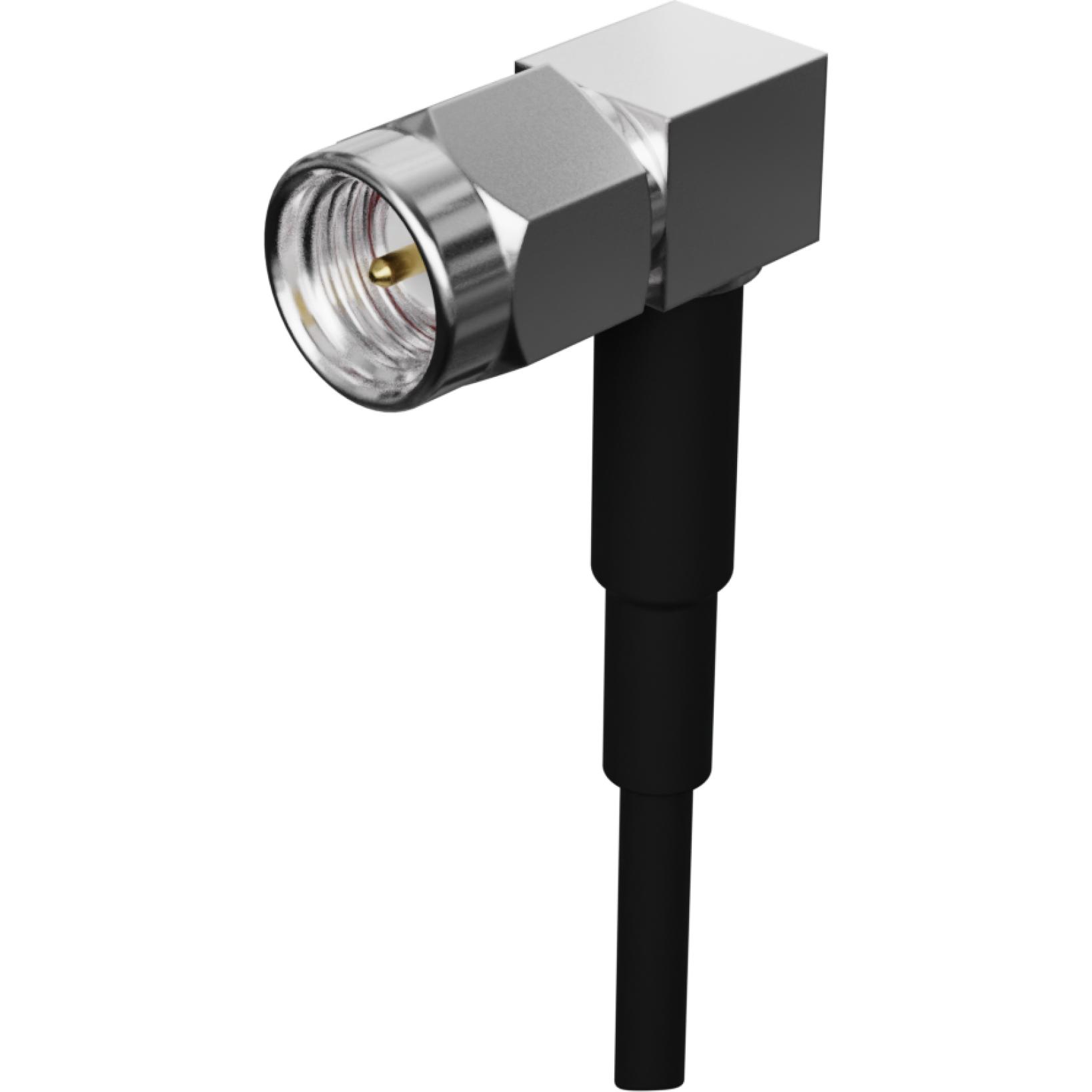 Molex-732510211 RF-Steckverbinder Conn SMA 0Hz to 18GHz 50Ohm Crimp RA Cable Mount PL Gold Tray