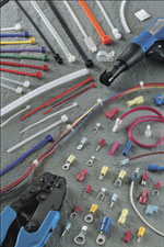 Thomas & Betts-TVF18-250FD Steckverbinderanschlüsse Quick Disconnect Terminal 16-22AWG Brass Red F 21.79mm Electro Tin