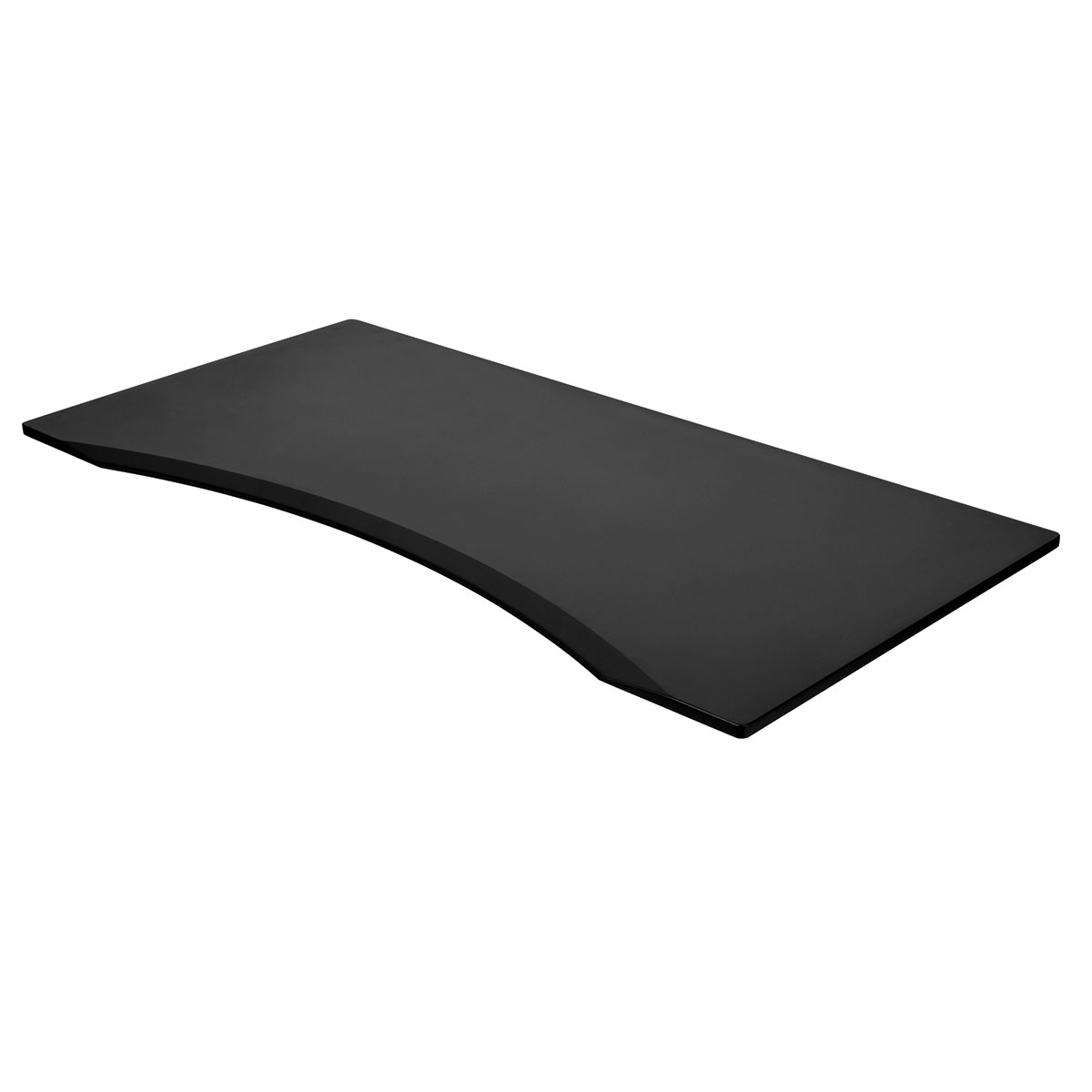 Eaton-WWTOP60-BKC null WorkWise Standing Desk Top, 60 x 30 in., Black, Contoured