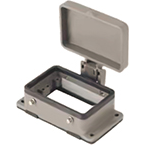 Molex-7832.4633.0 Steckverbinderzubehör Connector Accessories Double Lever Housing Straight Die Cast Aluminum/Stainless Steel/Acryl-Nitrile-Butadiene Rubber Gray Polyester Powder GWconnect® Bag