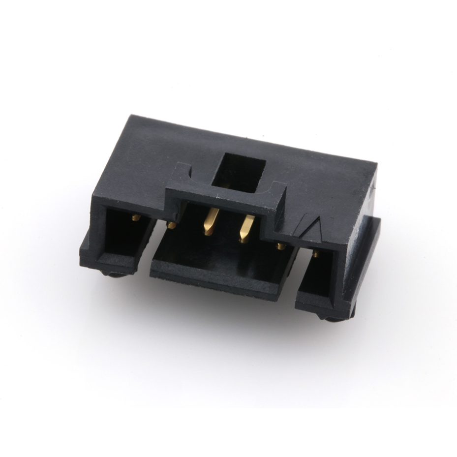 Molex-0015912065 连接器插头及 PCB 插座 Conn Shrouded Header (4 Sides) HDR 6 POS 2.54mm Solder RA Side Entry SMD SL Tube