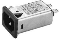 Delta Electronics-03KENG3EA Power Entry Modules Power Entry Module Filtered M 3 POS 250VAC ST 1 Port