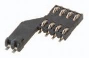 C&K-Y1144-5427ALFT 连接器 - 存储卡 Conn SIM Card SKT 8 POS Solder RA SMD T/R
