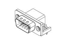 Molex-48202-6063 Steckverbinder, D-Sub Conn D-Sub M 9 POS 1.38mm Solder RA Thru-Hole 9 Terminal 1 Port Tray