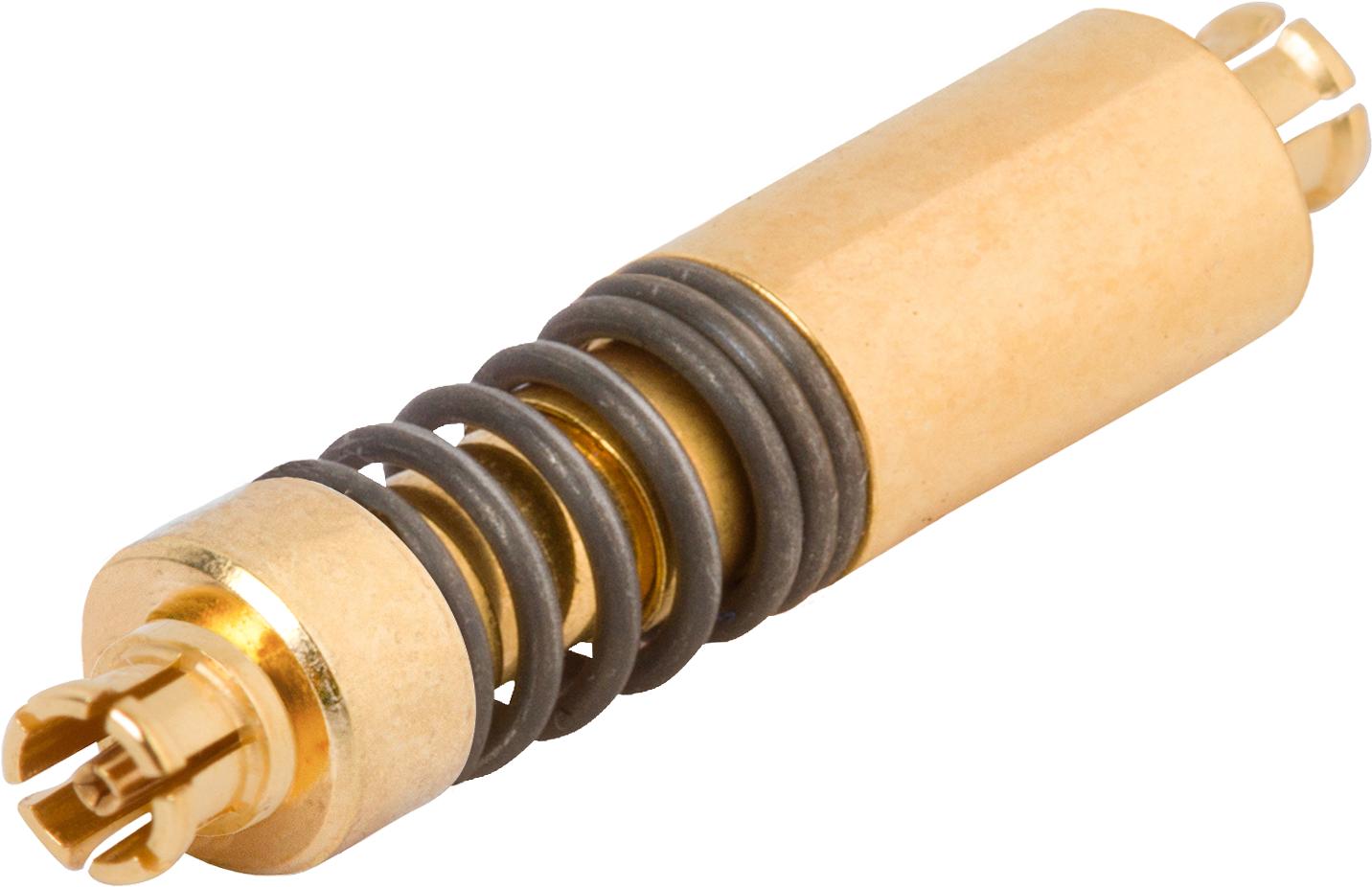 Amphenol-1138-4073 Connector RF SMPS Female to Female Bullet, Spring Loaded OAL 0.520