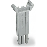 WAGO Kontakttechnik GmbH-209-143 Steckverbinderzubehör Connector Accessories Marker Carrier Straight Polyamide 6/6 Gray Box