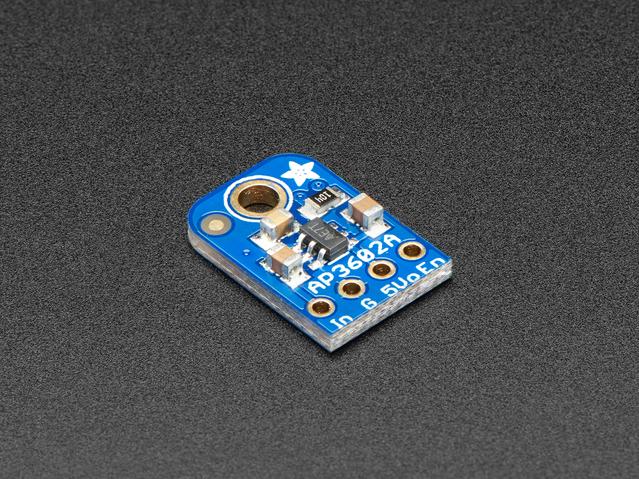 Adafruit Industries-3661 Power Management Development Boards and Kits AP3602A DC to DC Converter and Switching Regulator Chip 5V Output Breakout Board