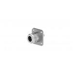Radiall-R191236000 RF-Steckverbinder Conn SMB-Type N Adapter 0Hz to 4GHz 50Ohm ST Panel Mount M/F Gold Over Nickel