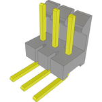 Conn Wire to Board HDR 3 POS 2.54mm Solder RA Side Entry Thru-Hole Bulk