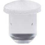 LED Light Pipe Round Right Angle Clear Rigid Bag