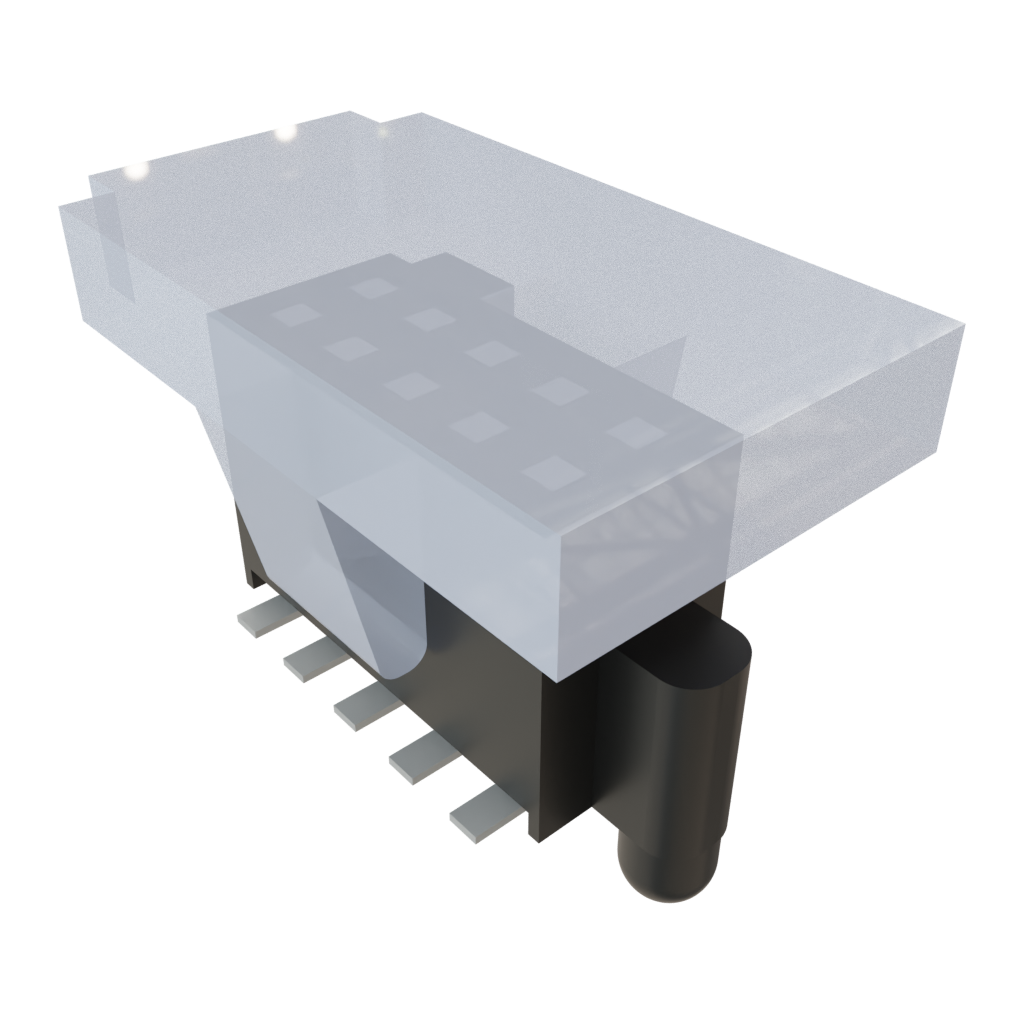 Samtec-SFM-105-L2-S-D-A-P Piastre connettori e prese PCB Conn Socket Strip SKT 10 POS 1.27mm Solder ST SMD TIGER EYE™ Tube