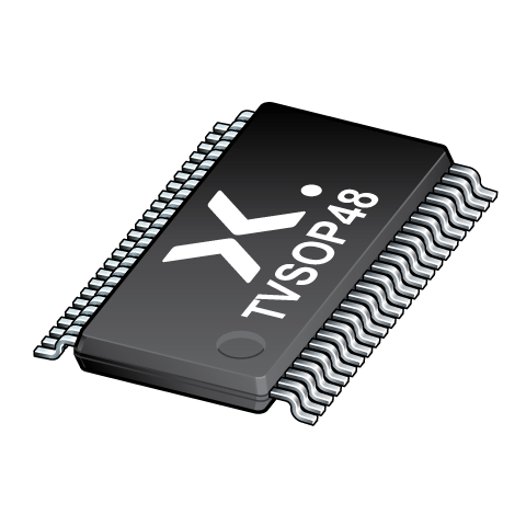 Nexperia-74LVCH16373ADGVJ Verriegelungen Latch Transparent 3-ST 16-CH D-Type 48-Pin TSSOP T/R